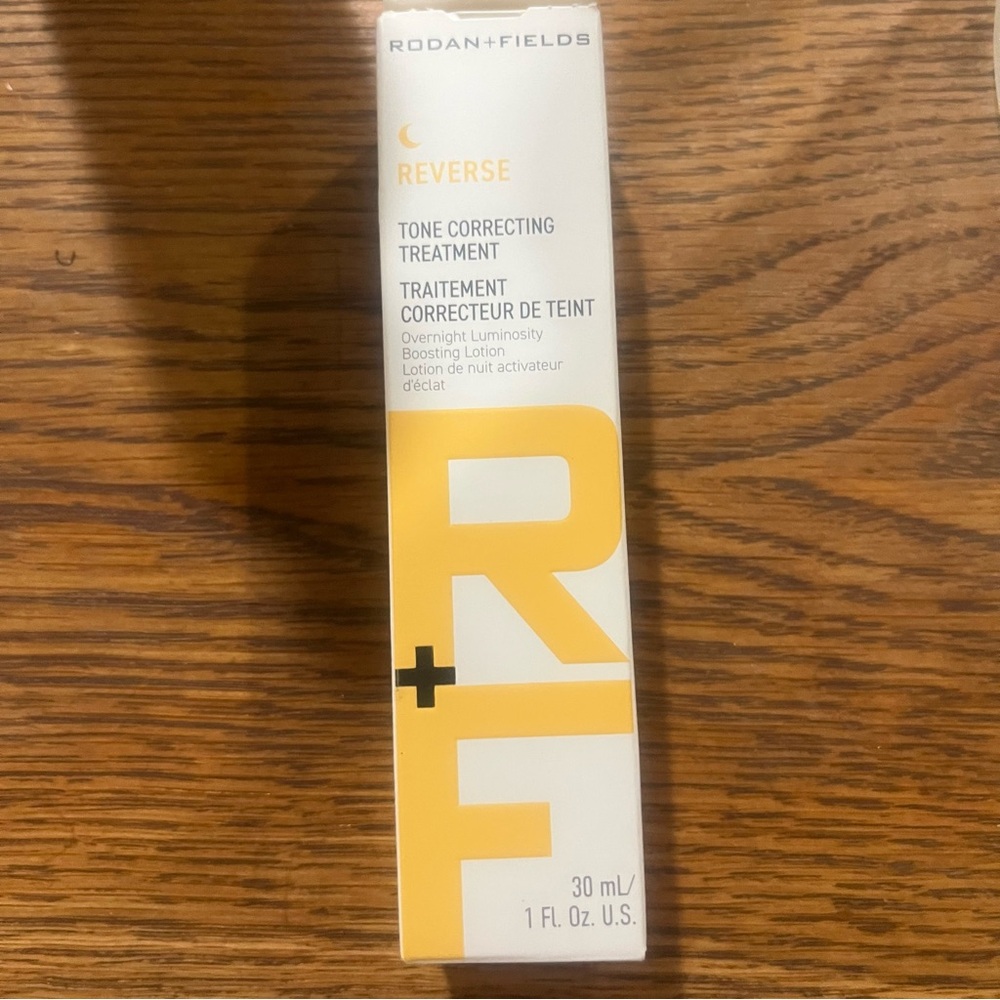 Rodan + Fields Reverse Tone Correcting Treatment - Yellow & White Packaging